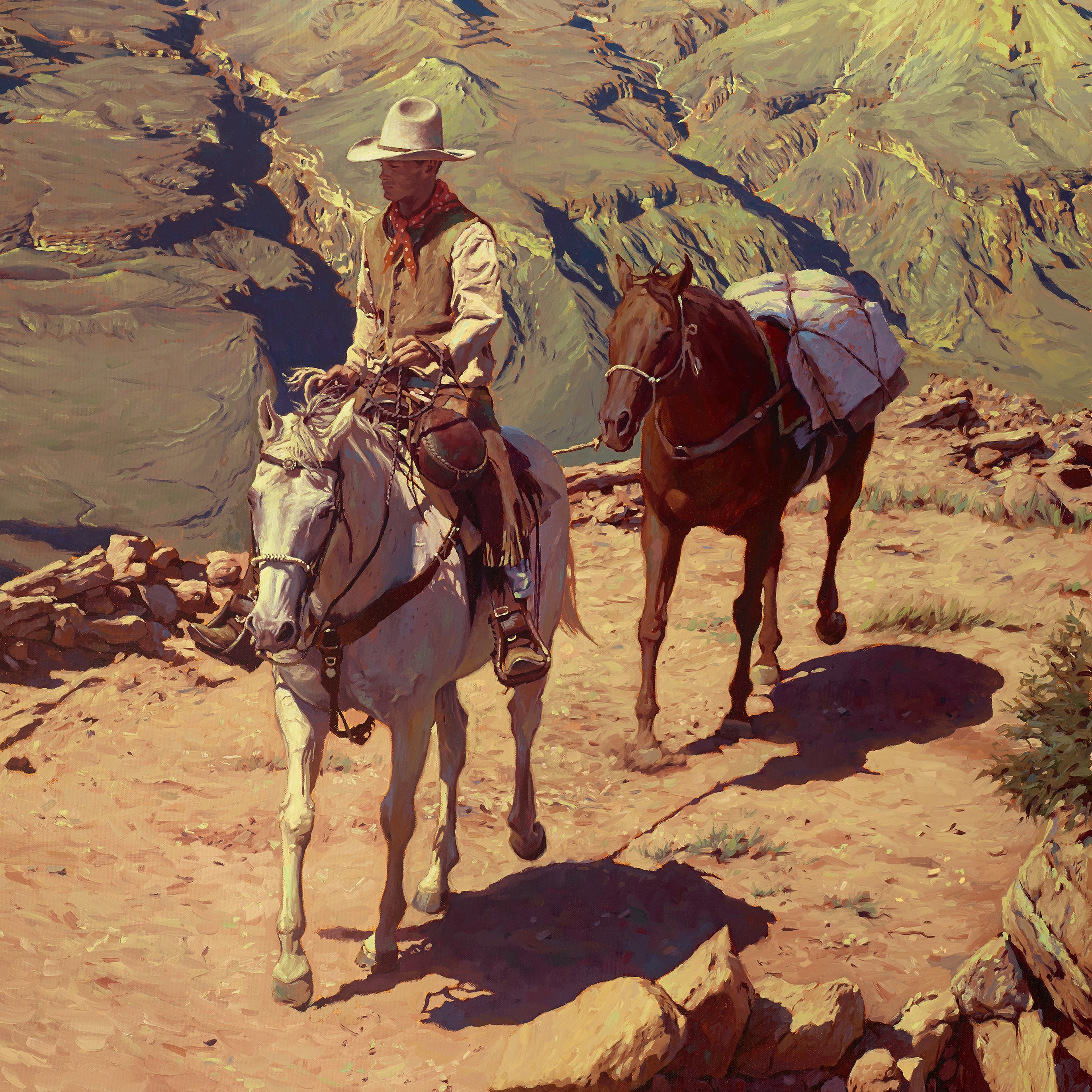 En el sendero Kaibab