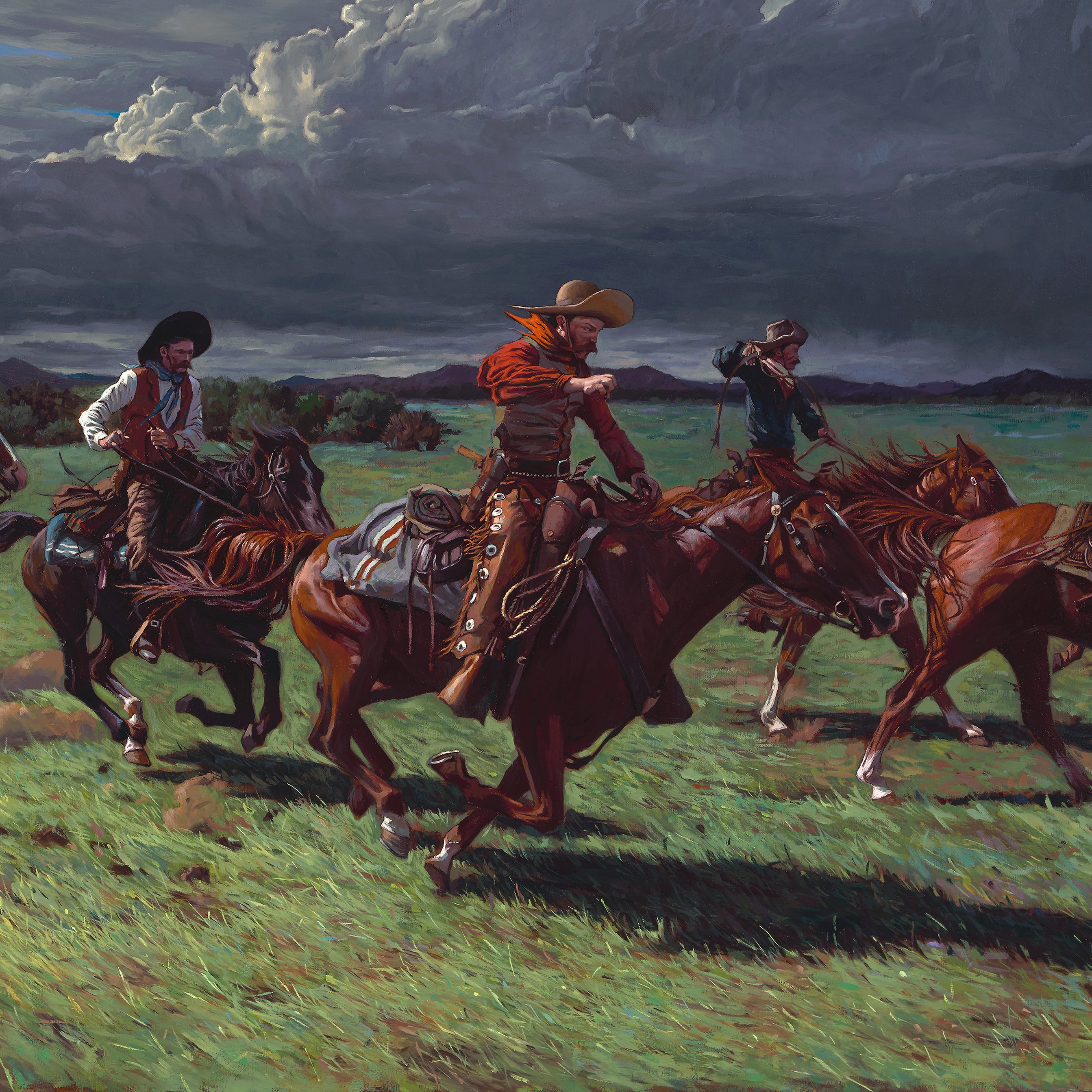 Jinetes en la tormenta