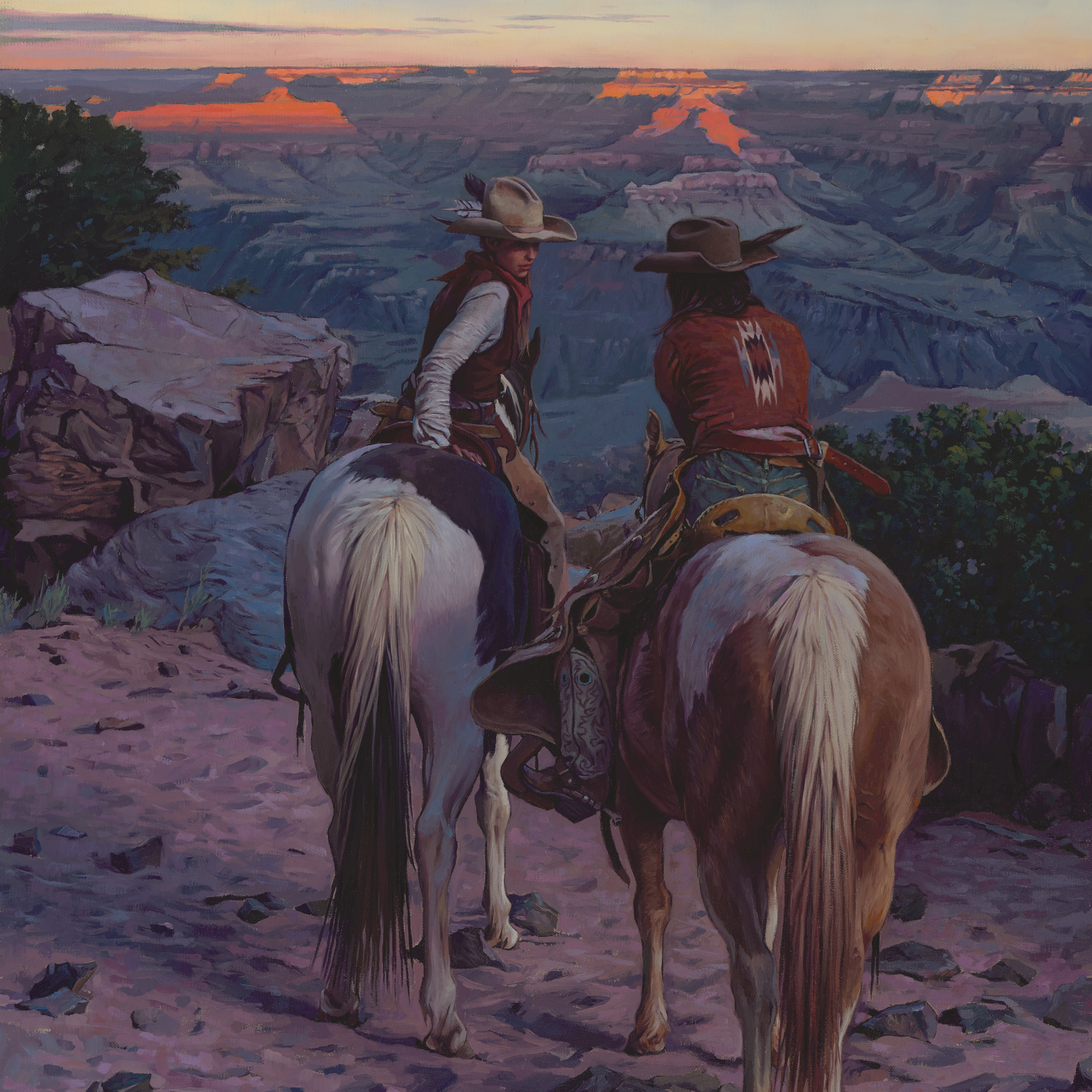 Charla secreta al atardecer