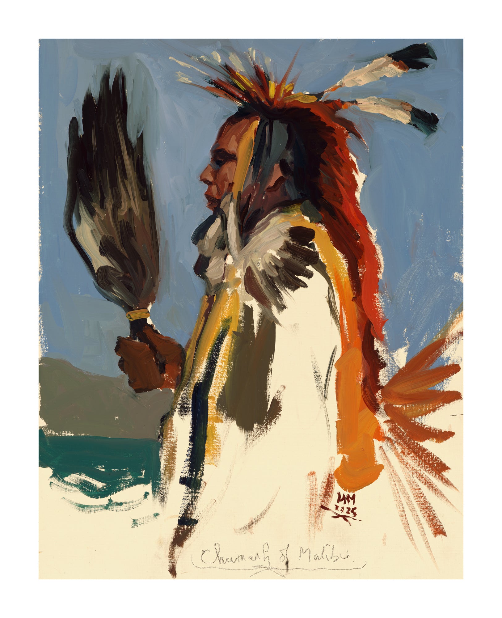 "Chumash of Malibu" Print