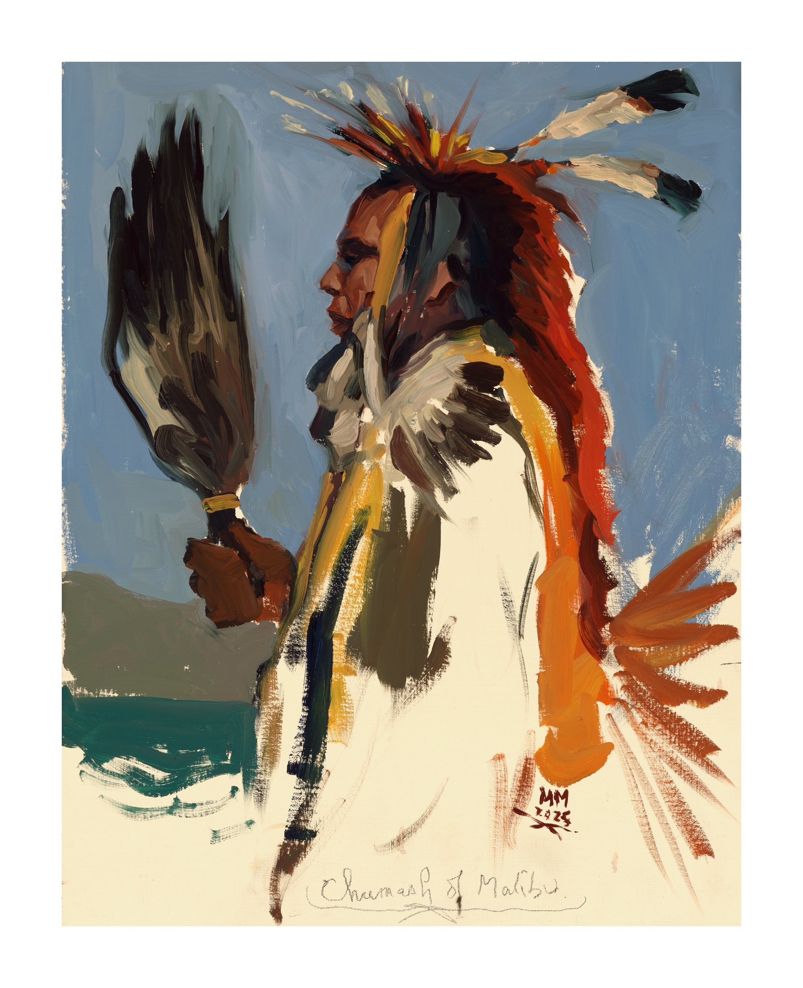 "Chumash of Malibu" Print